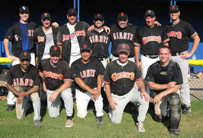 2008 National Division Champion Giants Team Picture