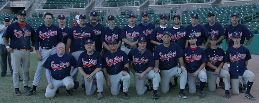 2008 World Series Father/Son Team Picture